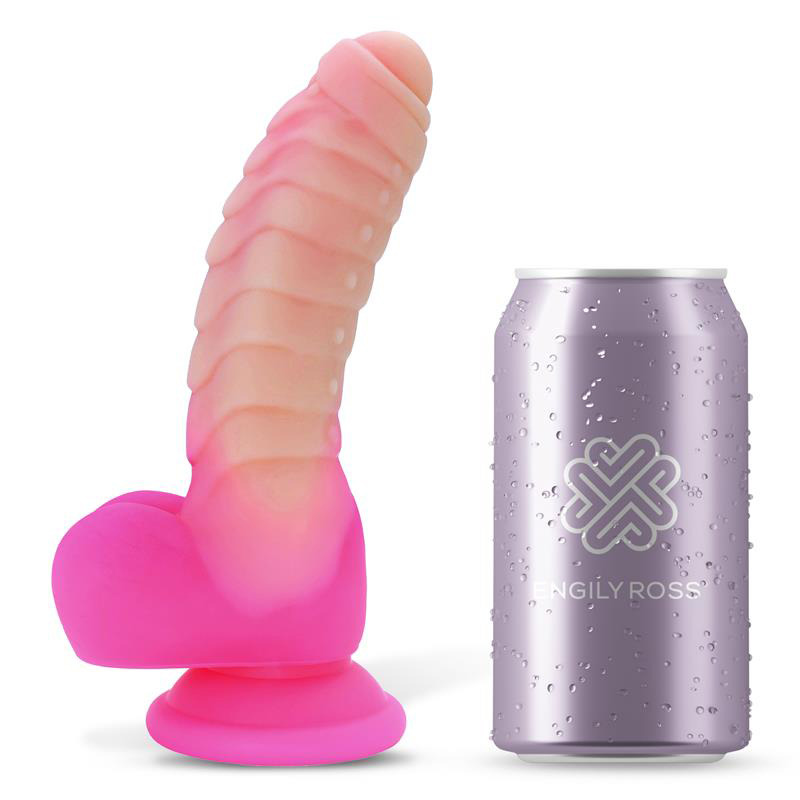 Scalidor Dildo Unicorn Brilla en la Oscuridad 18 cm