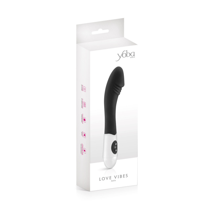 Vibrador G-Spot Aela Negro