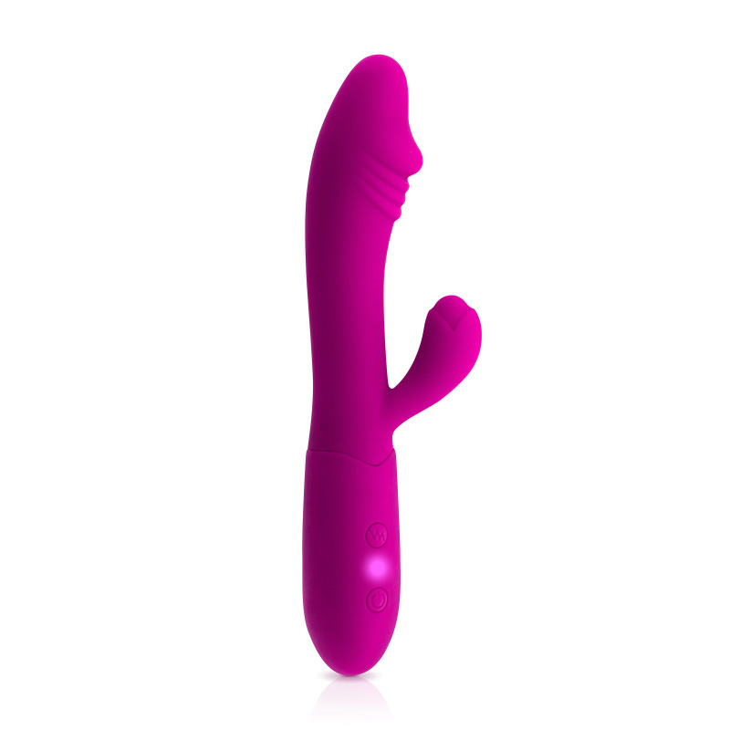 Vibrador con Estimulador Becca