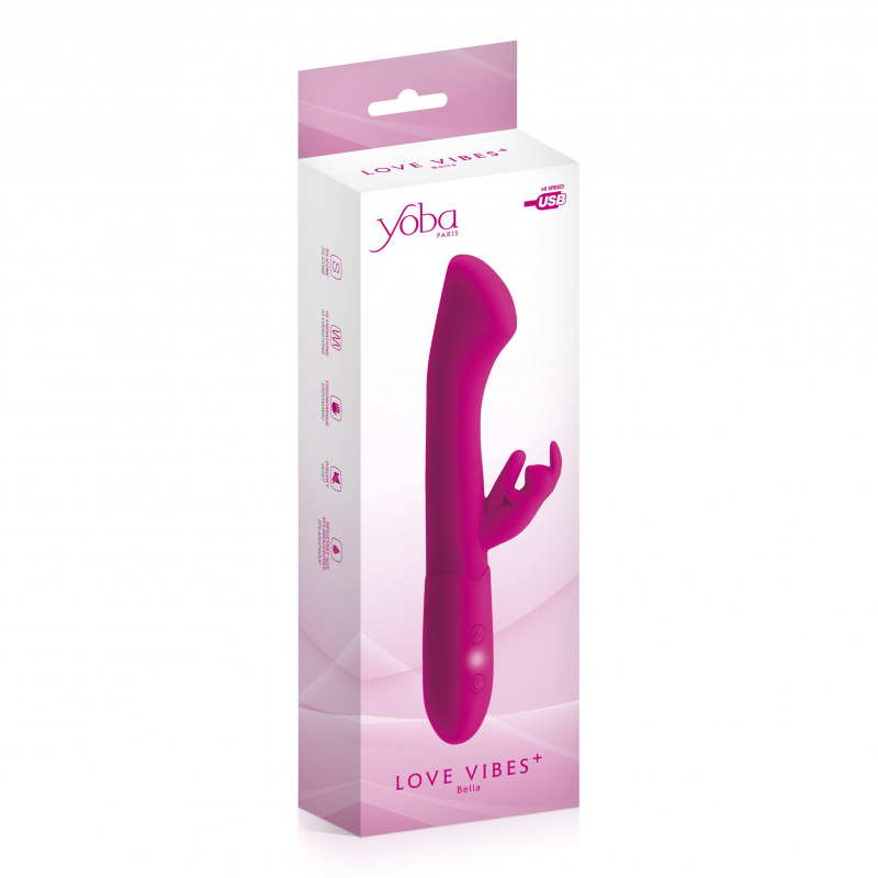 Vibrador con Estimulador Becca