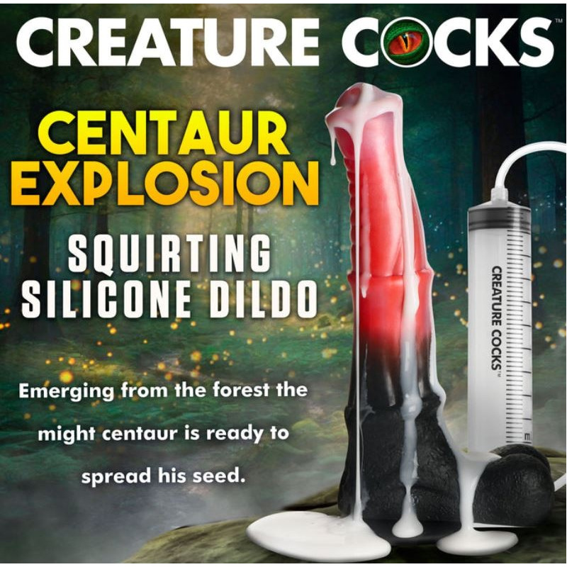 Dildo Centaur Explosion Squirting