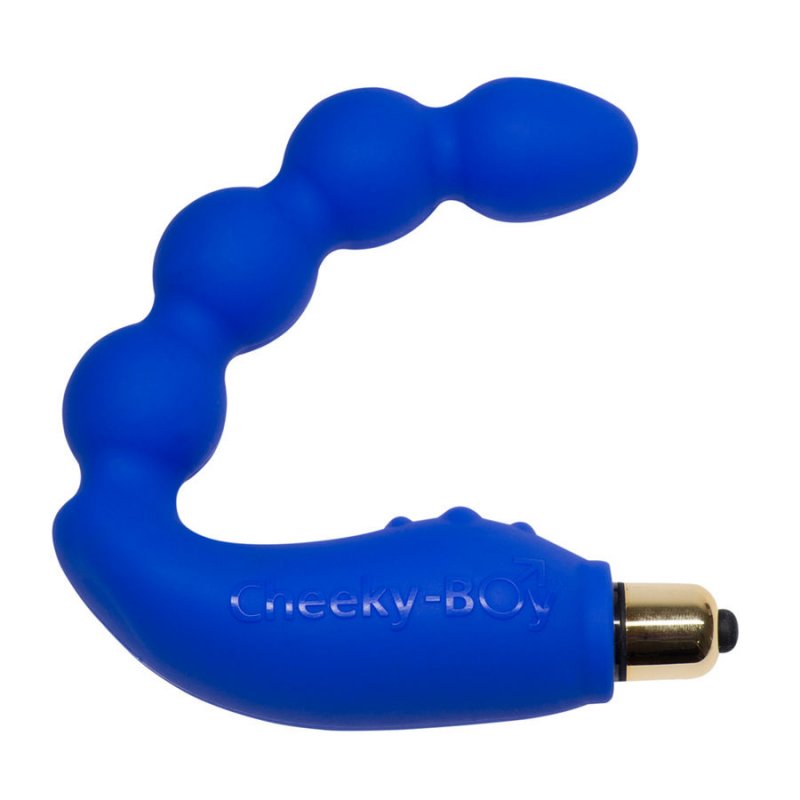 Bleu de Cheeky-Boy stimulateur point P 7 vitesses