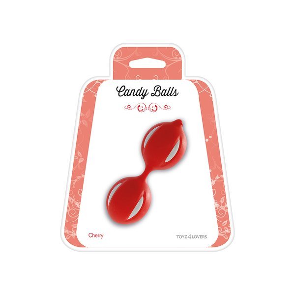 Candy balles rouge cerise