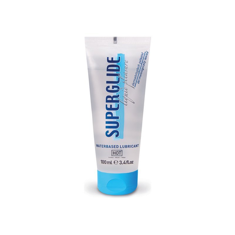 Hot Super Glide Lubricante Base de Agua 100 ml