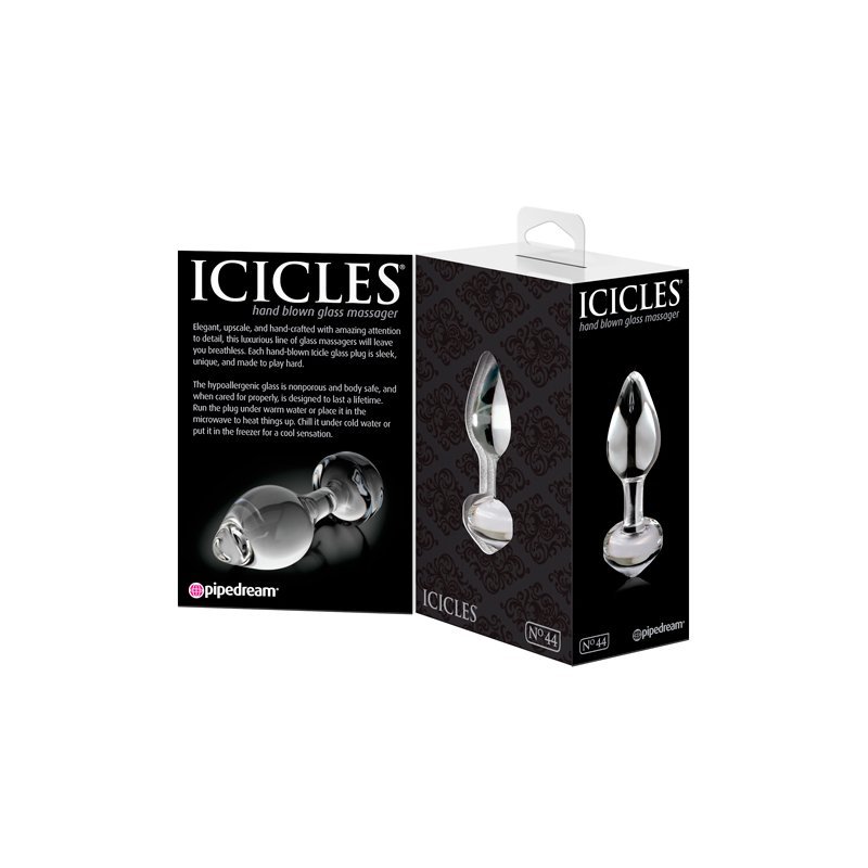 Plug Anal Iciles Numero 44 Transparente