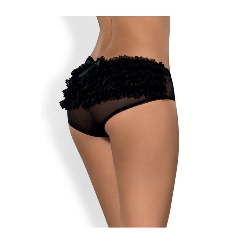 Braguitas Frillita Panties Negro