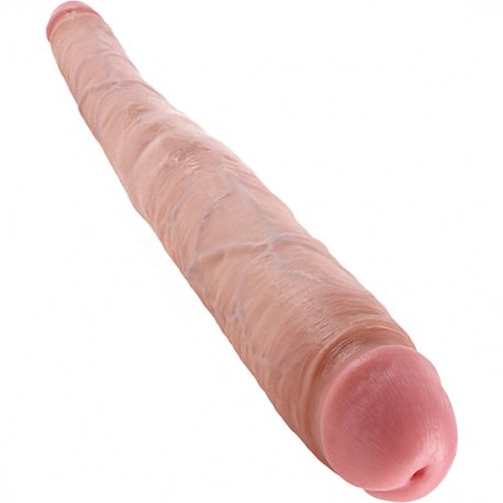 King Cock Doble Pene Realístico 43 cm