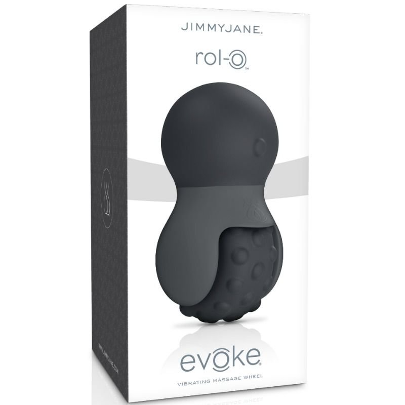 Evoke-Rol-O Masajeador Vibrador Negro