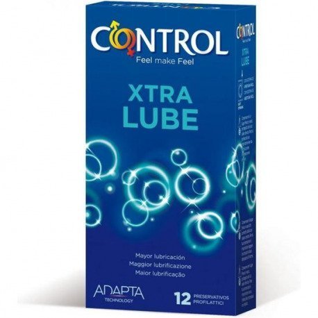 Preservativos Control Extra Lube 12 Uds