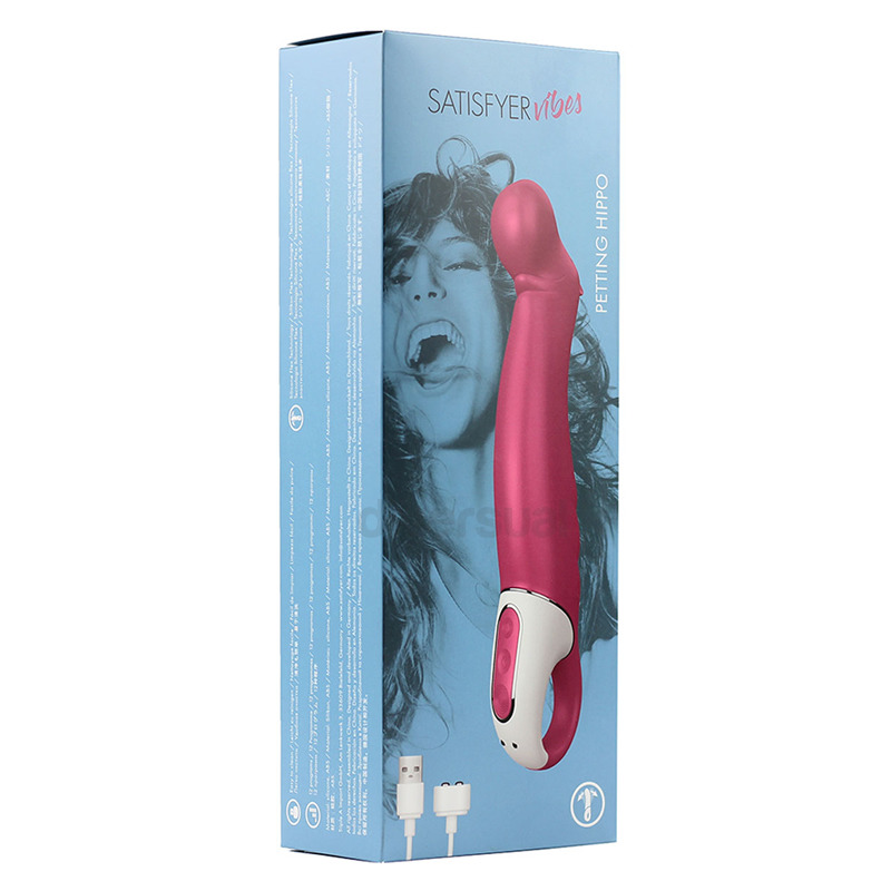 Vibe Petting Hippo Vibrador Fucsia