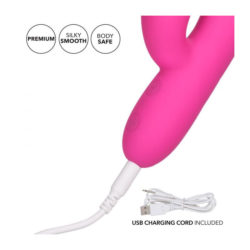 Conejito Vibrador Rosa Embrace Massaging 