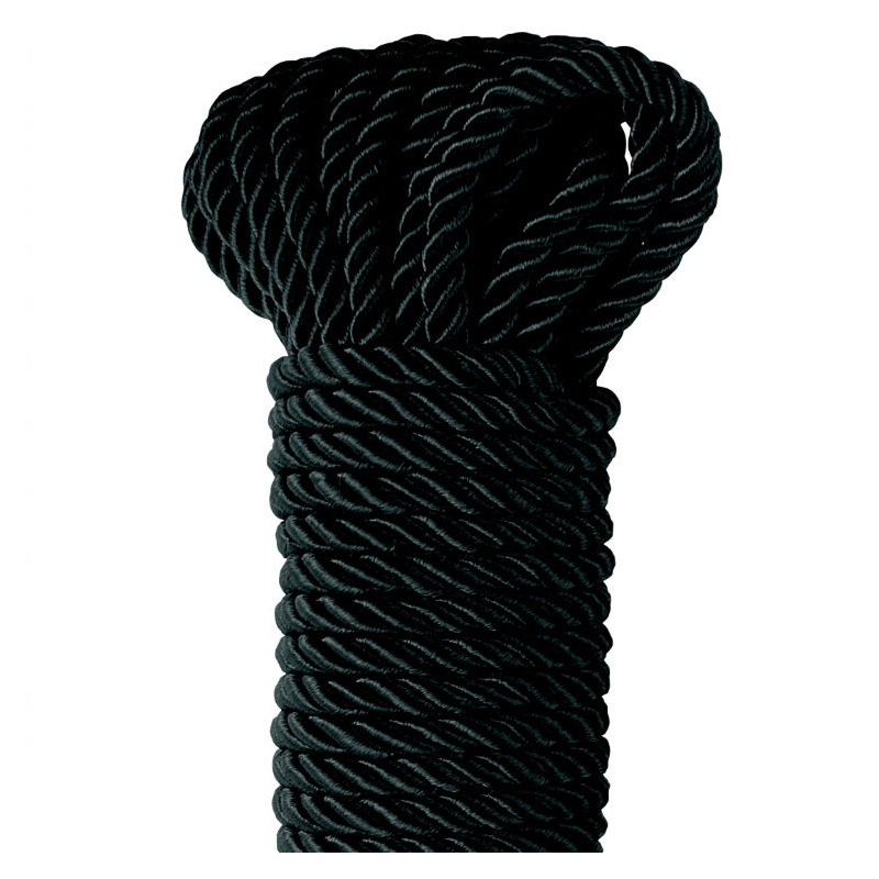 Silk Cuerda Bondage Negra 9.75 m