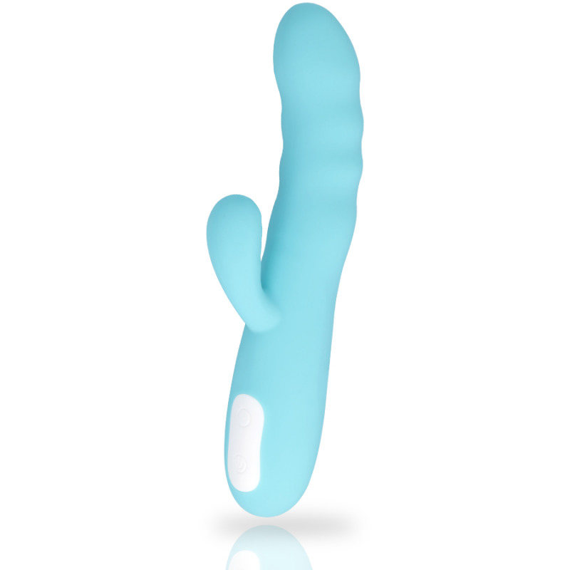 Eiffel Vibrador Rotador Azul Turquesa