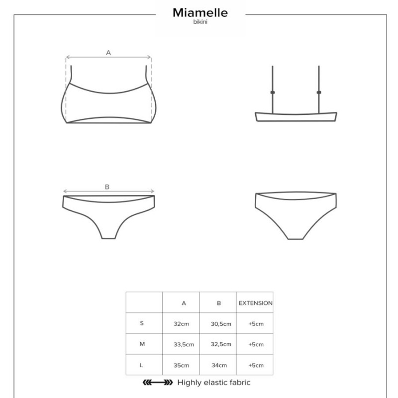 Miamelle Bikini Negro