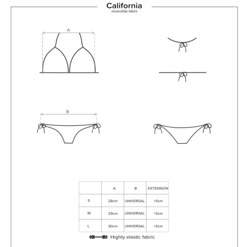 California Bikini Reversible